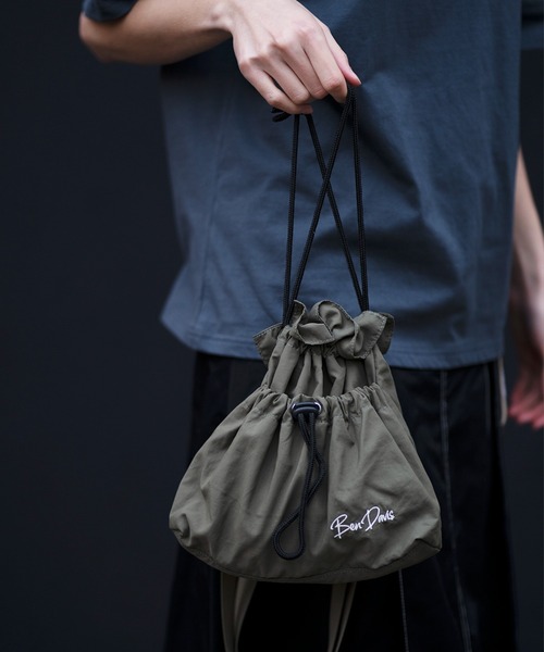 SQUARE LINE★STRING MINI SHOULDER BAG★ミニショルダーバッグ MYSTR（ミスタ）の「Leather Square Mini Shoulder Bag