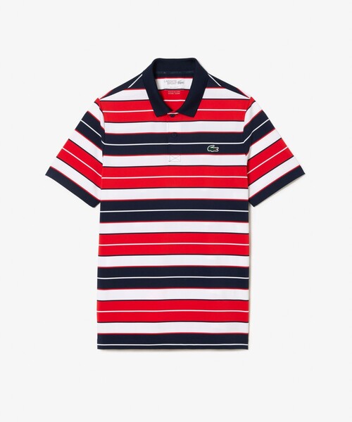 LACOSTE（ラコステ） ポロシャツ 半袖 UVカット UPF50+ マルチカラー