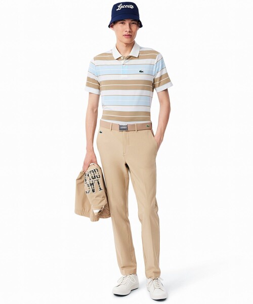 LACOSTE（ラコステ） ポロシャツ 半袖 UVカット UPF50+ マルチカラー