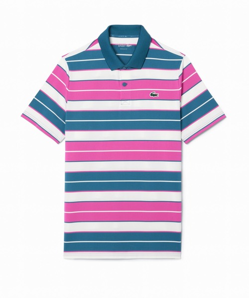 LACOSTE（ラコステ） ポロシャツ 半袖 UVカット UPF50+ マルチカラー