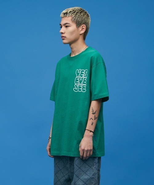 ★YESEYESEE★C-Logo Tee 半袖 Tシャツ 韓国 ブランド 人気 YESEYESEE tシャツ C-Logo Tee メンズ レディース : ZOZOTOWN