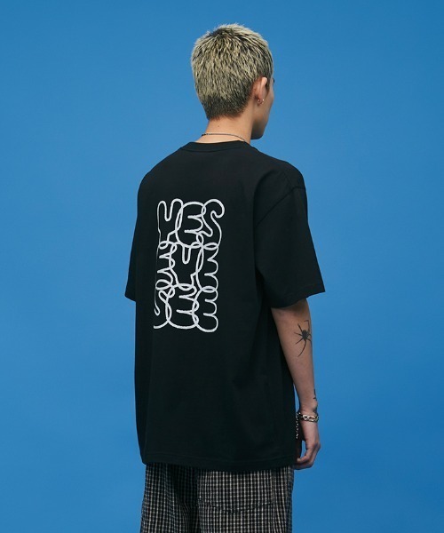 Tシャツ・カットソー YESEYESEE Y.E.S Wire Logo L/S 5JH753 YESEYESEE Y.E.S Wire Logo L/S 5JH753 (YESEYESEE/Tシャツ