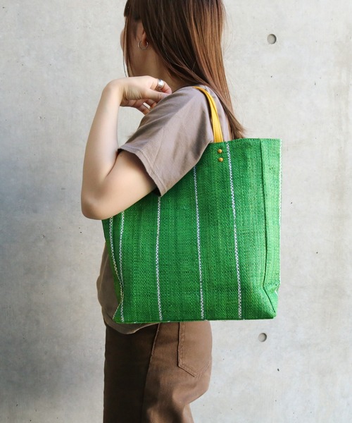 VIP価格SALE★Ami★ナチュラルラフィア トートバッグ 関税送料込 AMI PARIS ナチュラルラフィア トートバッグ (AMI
