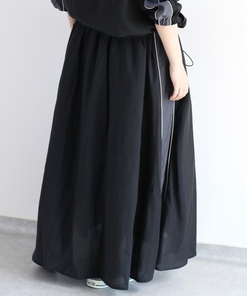 cepo（セポ） スカート シアーサイドラインスカート「セットアップ可能