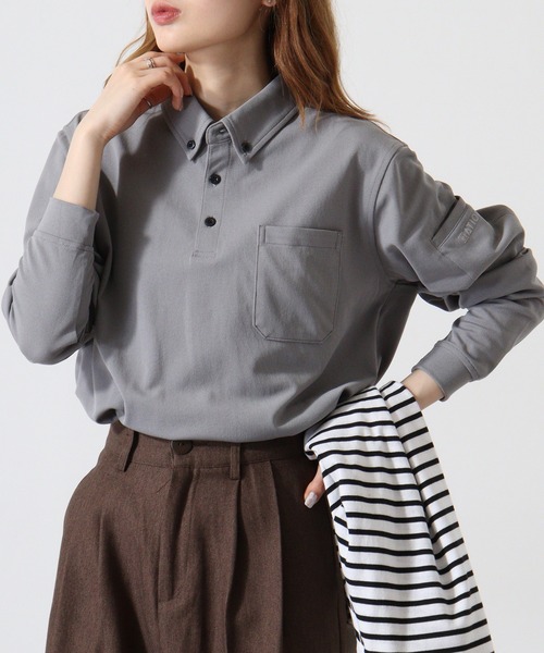 FUNALIVE（ファンアライブ） ポロシャツ ドライカノコ長袖ポロシャツ