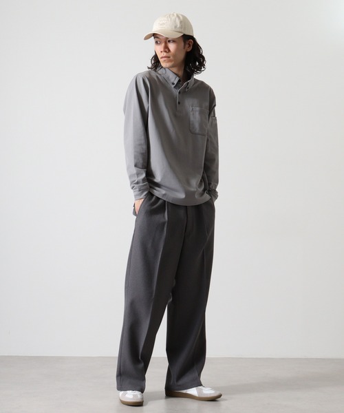 FUNALIVE（ファンアライブ） ポロシャツ ドライカノコ長袖ポロシャツ