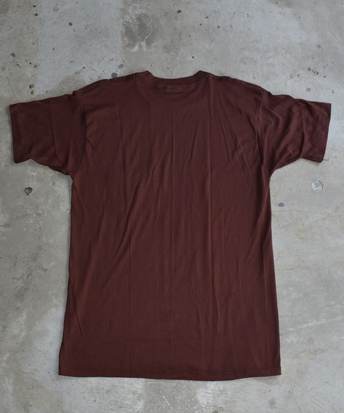 VINTAGE tシャツ 「ヴィンテージ古着」sears ポケット ブラウン