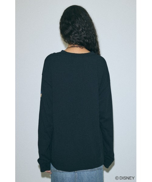 tシャツ MD ANIMATION LS Tシャツ/ MICKEY レディース Disney tシャツ 2025SS Disney/ディズニー ミッキー オーバー