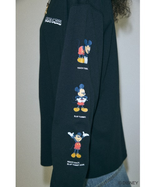 Disney SERIES CREATED by MOUSSY tシャツ MD ANIMATION LS T