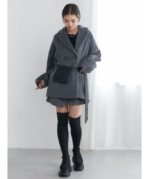 MURUA ブーツ ニーハイソックブーツ レディース : ZOZOTOWN