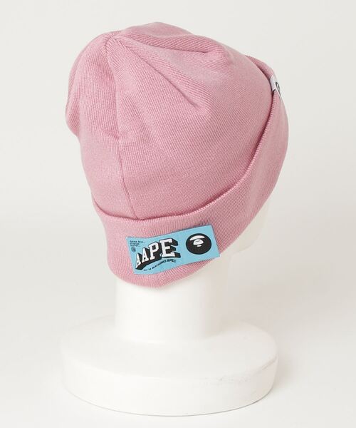 AAPE BY A BATHING APE ニット帽 ニットキャップ MAIN KNIT CAP