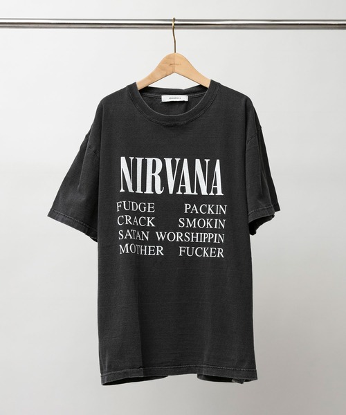 NIRVANA（MAMMUT） tシャツ アーティストTシャツ（NIRVANA ／ FUDGE