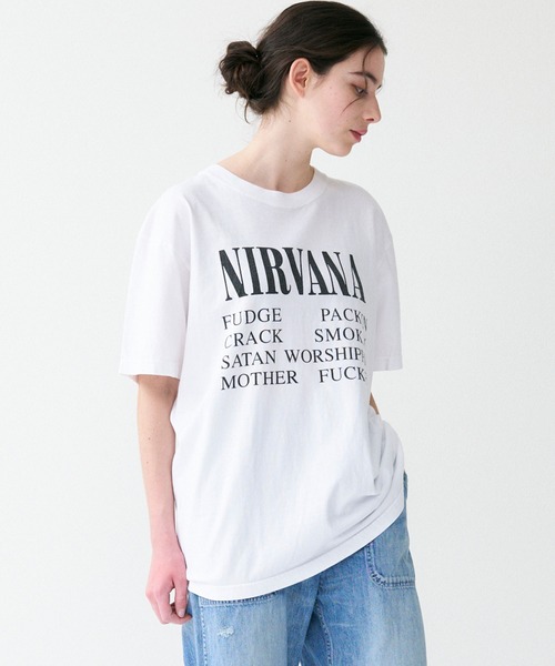 NIRVANA（MAMMUT） tシャツ アーティストTシャツ（NIRVANA ／ FUDGE