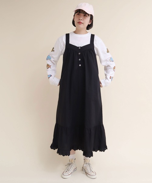 didizizi ワンピース ネコカットワークレース OP : ZOZOTOWN