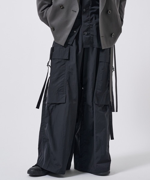 UJOH HOMME ナイロンカーゴパンツ UJOH カーゴパンツ 「別注」 Nylon Bush Pocket Cargo Pants