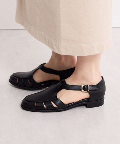 HIMIKO パンプス 「Made in Japan」「HIMIKO」Tストラップグルカ