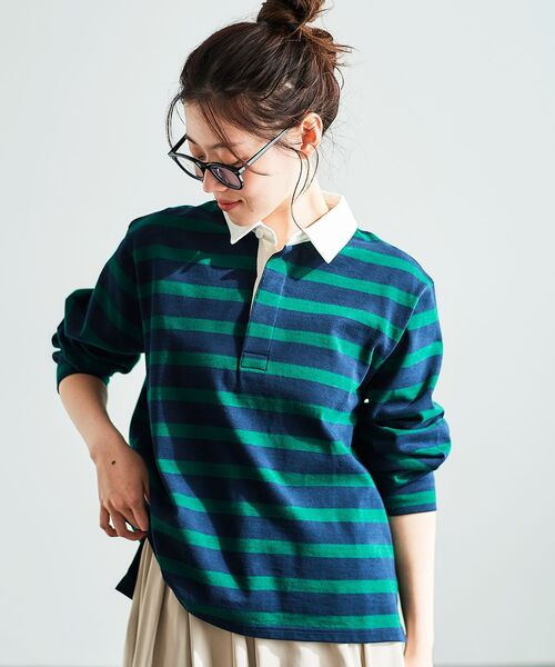 le.coeur blanc（ルクールブラン） tシャツ ラガーシャツ レディース