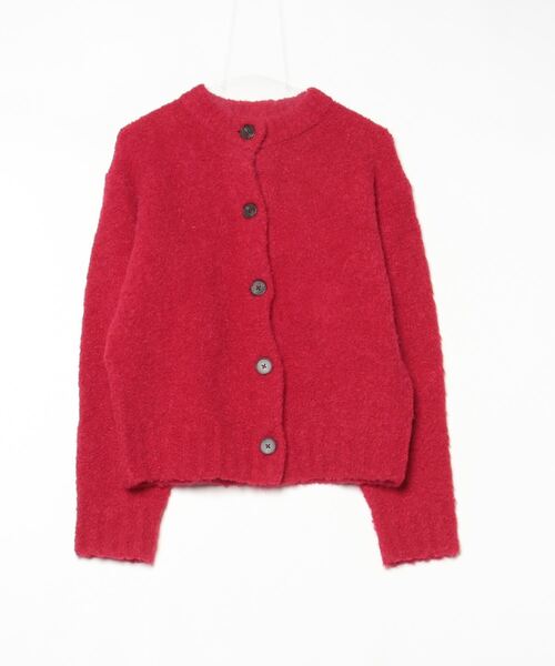 BEAUTY＆YOUTH UNITED ARROWS ニットカーディガン FREE レッド