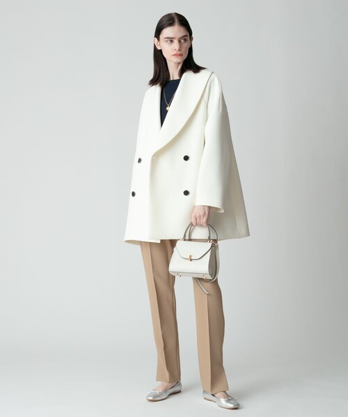 allureville（アルアバイル） チェスターコート 2 オフホワイト