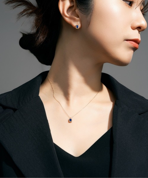 Jewel closet by L&Co. ネックレス K18 ダイヤモンド ヘイロー