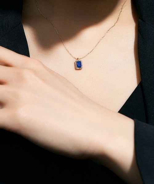 18金　k18 取巻き　ヘイロー　ネックレス　0.3 Jewel closet by L&Co. ネックレス K18 ダイヤモンド ヘイロー
