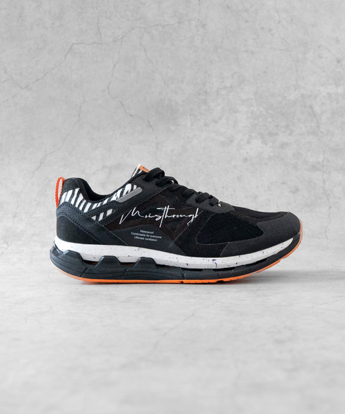 靴 MOISTHROUGH360 VENTIRIS ZB Black/White MOISTHROUGH360 スニーカー モイスルー360 / VENTIRIS ZB 特許