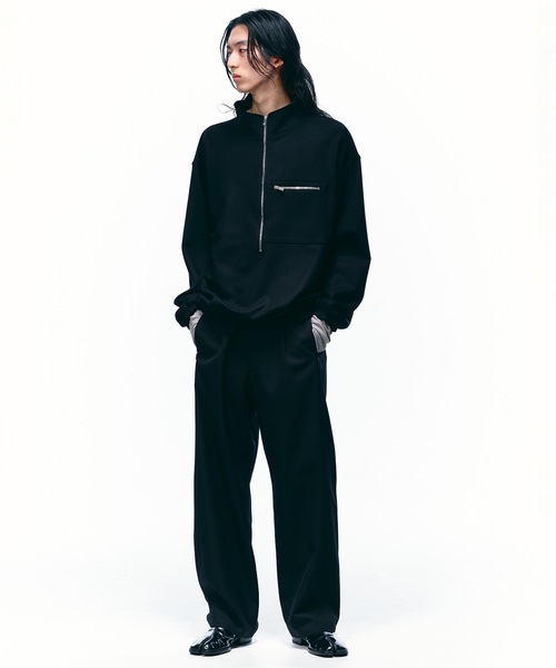 JIEDA（ジエダ） ブルゾン アウター WOOL HALF ZIP メンズ レディース