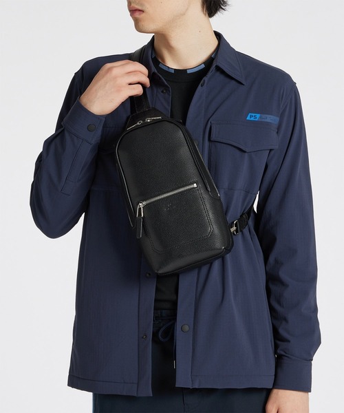 Paul Smith ウエストポーチ PS ビジネス ボディバッグ「553415