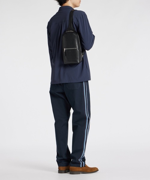 Paul Smith ウエストポーチ PS ビジネス ボディバッグ「553415