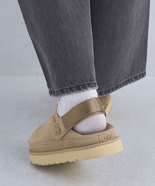 UGG Australia（アグオーストラリア） スリッポン 「UGG」ゴールデン