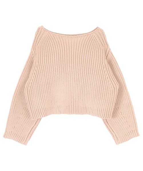 「titivate」 長袖ニット FREE ピンク レディース_画像4