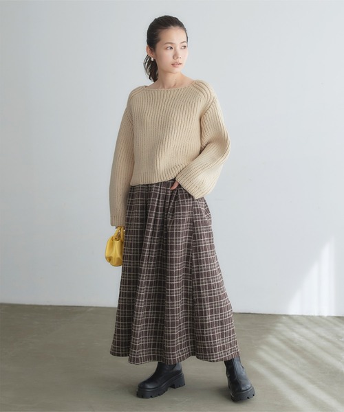 「titivate」 長袖ニット FREE ピンク レディース_画像5