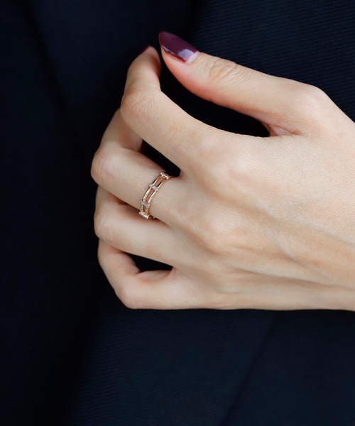 SIENA ROSE（シエナロゼ） 指輪 リング ROSETEN・ラティスダイヤリング