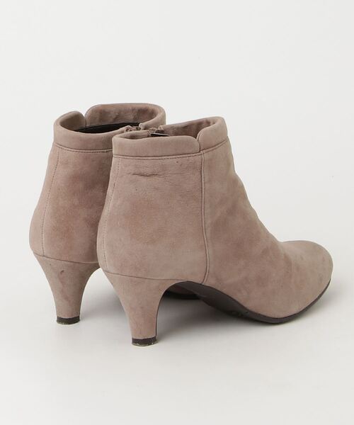「Mode et Jacomo」 ショートブーツ 22.5cm グレー レディース_画像2