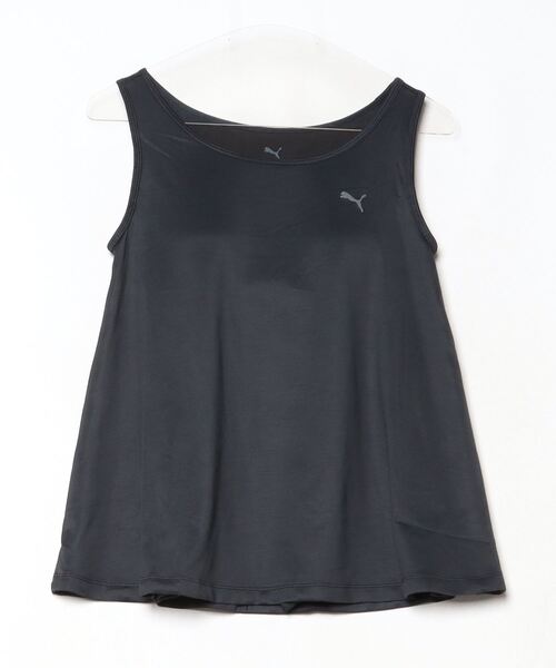 タンクトップ ノースリーブ プーマ PUMA STUDIO ブラカップツキタンク_ レディース PUMA タンクトップ ノースリーブ プーマ STUDIO ブラカップツキ