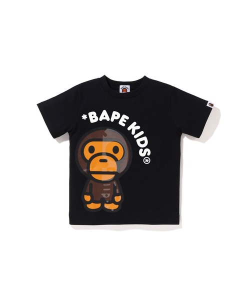 最終値下げ　Bathing ape kids マイロ ロンティー Tシャツ 90 エイプ Tシャツ 値下げ （新作商品 最終値下げ Bathing 90 T