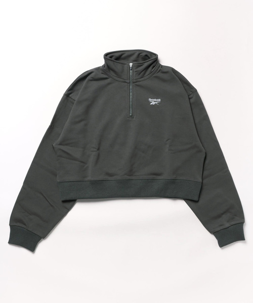 [Reebok] тренировочный cut and sewn SMALL темно-зеленый женский 