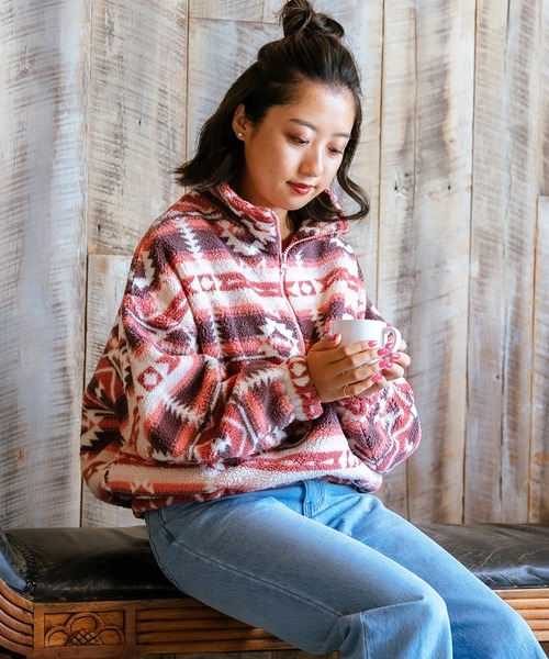 「RIKKA FEMME」 ブルゾン FREE ピンク系その他 レディース_画像9