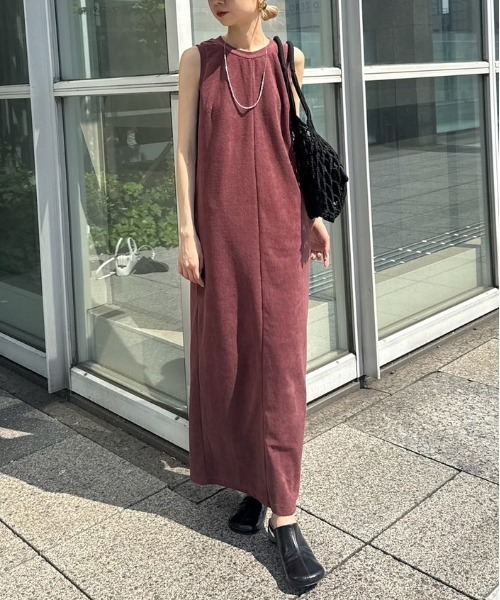 ワンピース COMFY PILE DRESS