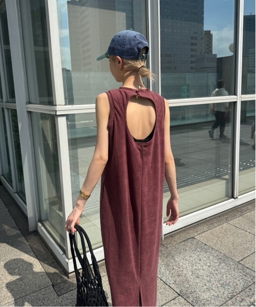 Ameri（アメリ） ワンピース COMFY PILE DRESS : ZOZOTOWN Yahoo!店 