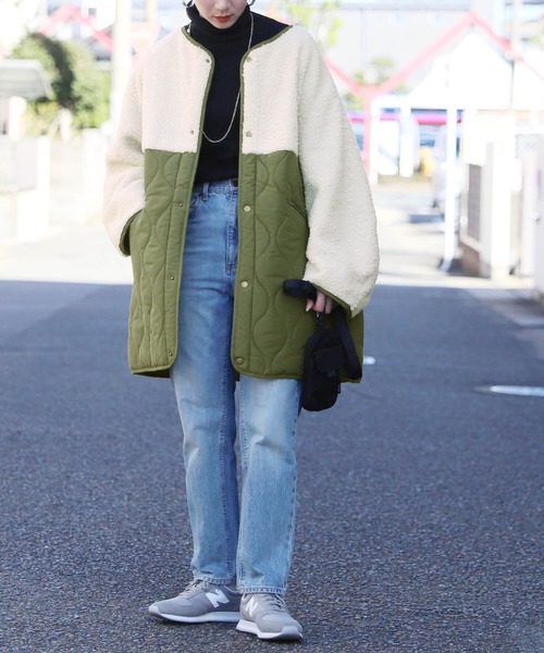 「reca」 コート M ライトベージュ レディース_画像2