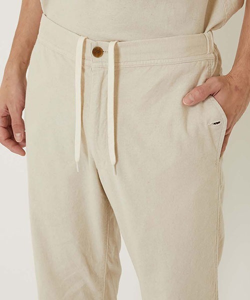 BLUE BLUE（ブルーブルー） パンツ PA0117 リネン レーヨン ストレッチ