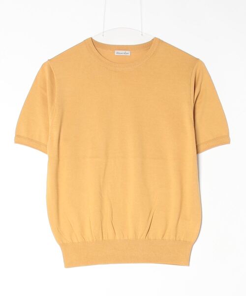 「Steven Alan」 半袖ニット FREE マスタード レディース