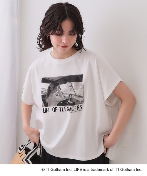 tシャツ 「LIFE（ライフ）」フォトTシャツ レディース