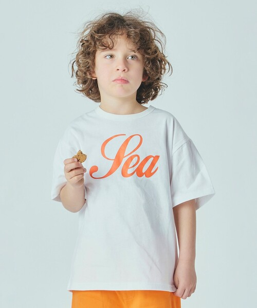 新品SMOOTHY SEAコラボ子供服　M Smoothy tシャツ SMOOTHY × WIND AND SEA / Tシャツ 2025SS（90
