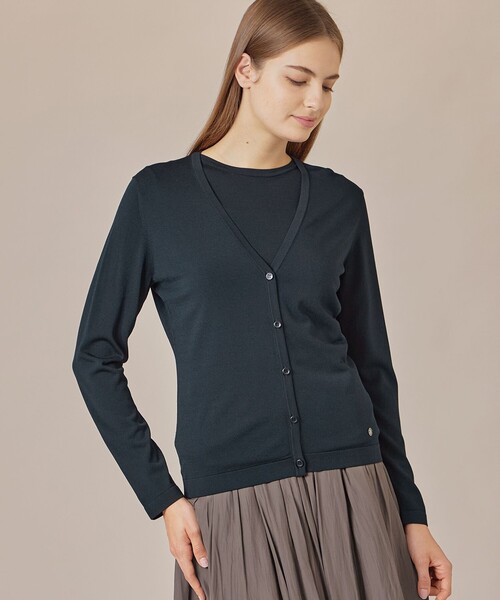 カーディガン 「WEB・一部店舗限定」レーヨンナイロンカーディガン レディース MACKINTOSH LONDON｜【WEB・一部店舗限定】レーヨンナイロン