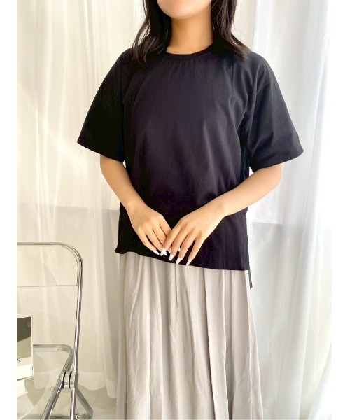 tシャツ デニム袖Ｔシャツ「CLEAR_CREA」 レディース tシャツ デニム袖Tシャツ「CLEAR_CREA」 レディース : ZOZOTOWN