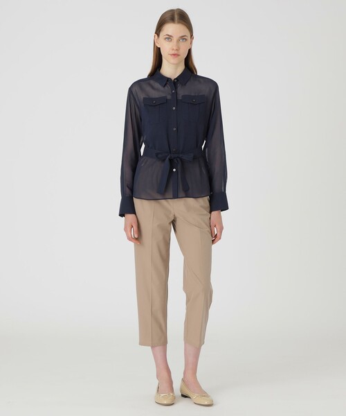 BLUE LABEL CRESTBRIDGE（ブルーレーベルクレストブリッジ） ブラウス 