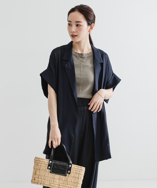 URBAN RESEARCH コート アウター シアーハーフスリーブ