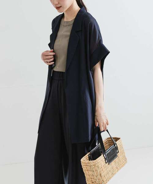 URBAN RESEARCH コート アウター シアーハーフスリーブ